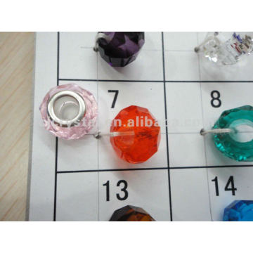 Large hole glass beads fashion big hole beads